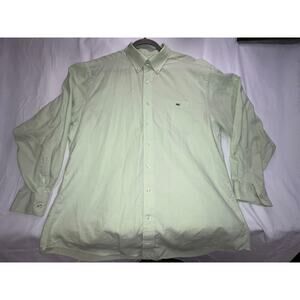 Vineyard Vines Tucker Shirt Mens XL Light Green Button Up LS Whale Logo Casual